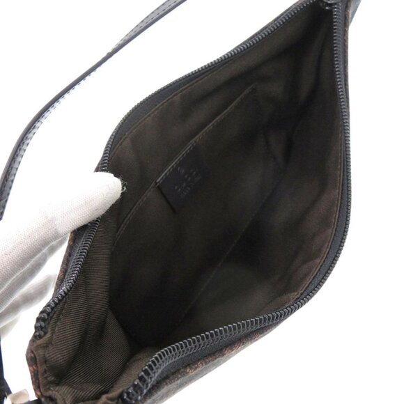 GUCCI Authentic Brown Canvas Bag - Picture 3 of 5